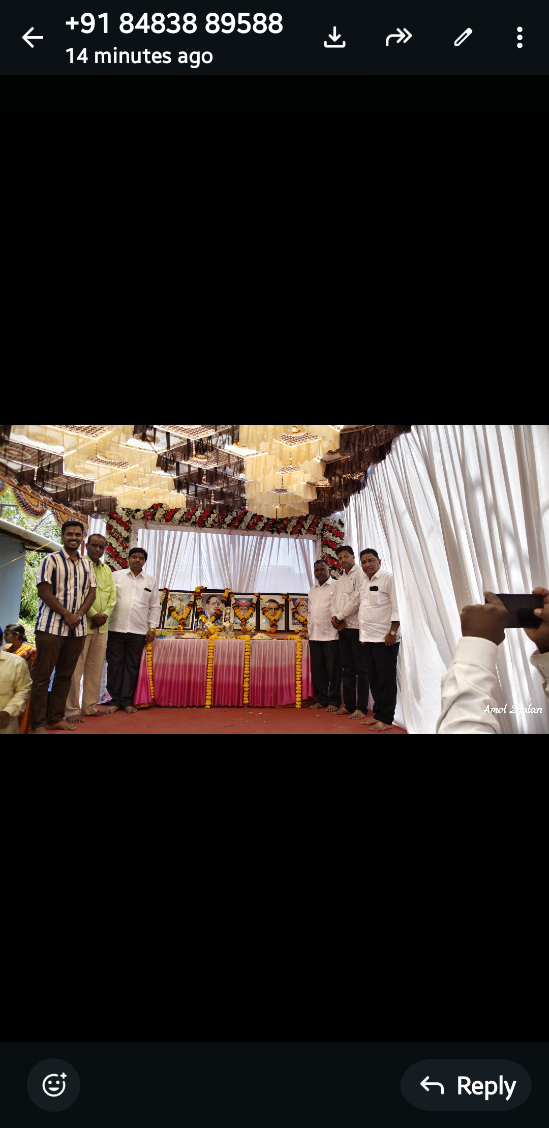 उत्तूरला बाबासाहेब आंबेडकर यांची जयंती साजरी.